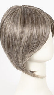39F38 ROASTED CHESTNUT | Light Natural Ash Brown with 75% Grey Front, graduating to Medium Brown with 35% Grey Nape