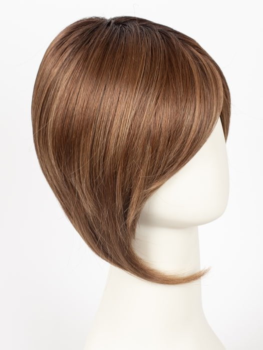 30A27S4 SHADED PEACH | Medium Natural Red & Medium Red-Gold Blonde Blend, Shaded with Dark Brown