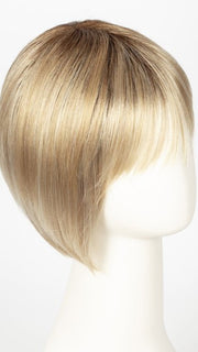 LIGHT HONEY ROOTED | Medium Honey Blonde, Platinum Blonde, and Light Golden Blonde blend with Dark Roots