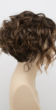 CHOCOLATE CARAMEL | Medium Brown with Soft Red and Blonde highlights