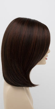 CHOCOLATE CHERRY | Dark Brown roots with overall Medium Brown base with Deep Red highlights