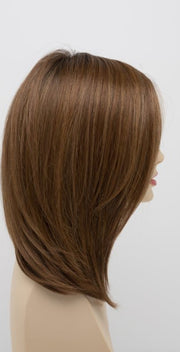CREAMED COFFEE | Medium Brown roots and base with Cinnamon and Golden Blonde highlights