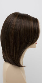 CHOCOLATE CARAMEL | Medium Brown with Soft Red and Blonde highlights