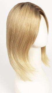 27T613S8 SHADED SUN | Medium Red-Gold Blonde & Pale Natural Gold Blonde Blend, Shaded with Medium Brown