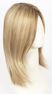 12FS12 MALIBU BLONDE | LIght Gold Brown, Light Natural Gold Blonde, Pale Natural Gold-Blonde Blend, Shaded with Light Gold Brown