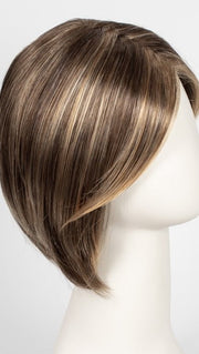 R11S+ GLAZED MOCHA | Warm Medium Brown with Golden Blonde Highlights on Top