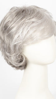SNOW MIX 60.56.58 | Pure Silver White with 10% Medium Brown & Silver White with 5% Light Brown blend