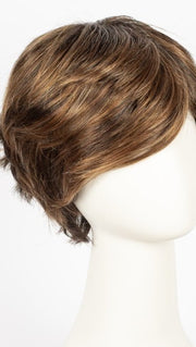HAZELNUT ROOTED 830.31.6 | Medium Brown base with Medium Reddish Brown and Copper Red highlights