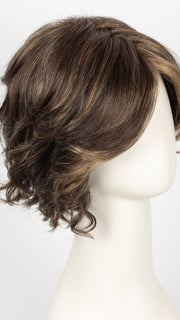 ROCKY-ROAD | Light Chestnut Brown base highlighted with Ash Blonde and Strawberry Blonde with Red tones