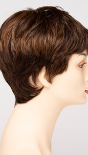 CHOCOLATE CARAMEL | Medium Brown with Soft Red and Blonde highlights