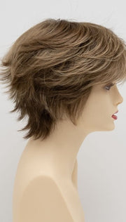 TOASTED SESAME | Medium Brown roots with overall Warm Cinnamon base and Golden Blonde highlights