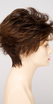 CHOCOLATE CARAMEL | Medium Brown with Soft Red and Blonde highlights