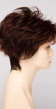 CHOCOLATE CHERRY | Dark Brown roots with overall Medium Brown base with Deep Red highlights
