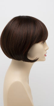 CHOCOLATE CHERRY | Dark Brown roots with overall Medium Brown base with Deep Red highlights