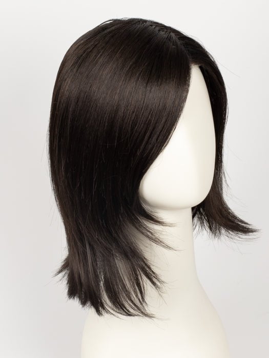 ESPRESSO ROOTED | Darkest Brown base with a Blend of Dark Brown and Warm Medium Brown throughout with Dark Roots