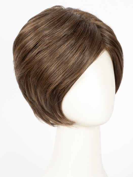 RL6/8 DARK CHOCOLATE | Medium Brown Evenly Blended with Warm Medium Brown