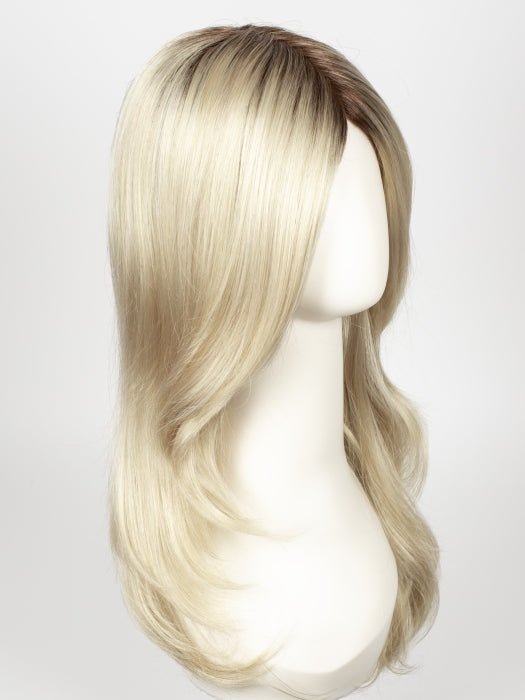 CHAMPAGNE-R | Rooted Dark with Platinum Blonde
