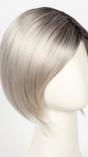 SILVER-BLONDE-ROOTED 60.24.56 | Pure Silver White blended with Light Ash Blonde