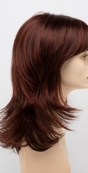 DARK RED | Auburn with Brighter Red highlights