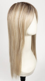 CHAMPAGNE ROOTED 101.24.20 | Light Beige Blonde, Medium Honey Blonde, and Platinum Blonde blend with Dark Roots