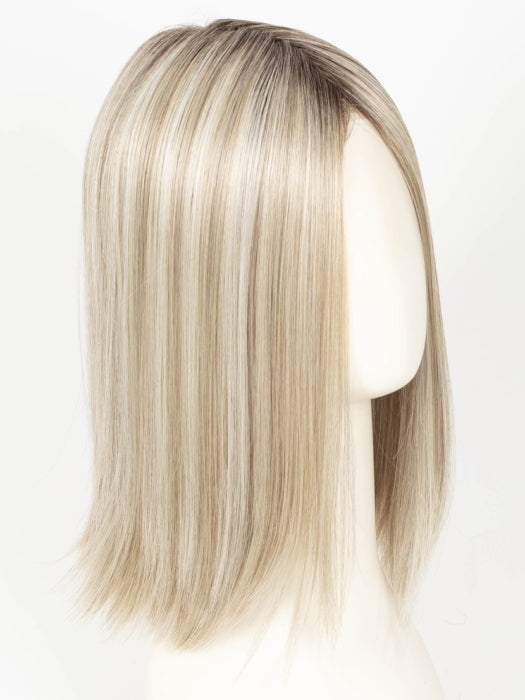 CHAMPAGNE ROOTED 24.23.16 | Lightest Ash Blonde and Lightest Pale Blonde with Medium Blonde Blend and Shaded Roots