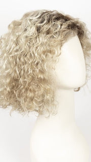 CHAMPAGNE ROOTED 23.24.16 | Light Beige Blonde, Medium Honey Blonde, and Platinum Blonde blend with Dark Roots