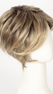 SAND-ROOTED | Light Brown, Medium Honey Blonde, and Light Golden Blonde blend with Dark Roots