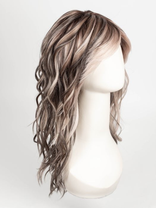 EL52/38/49/R8 | 3 Tone Grey Rooted Medium Brown
