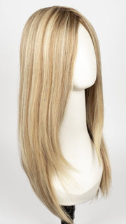 12FS12 MALIBU BLONDE | LIght Gold Brown, Light Natural Gold Blonde, Pale Natural Gold-Blonde Blend, Shaded with Light Gold Brown