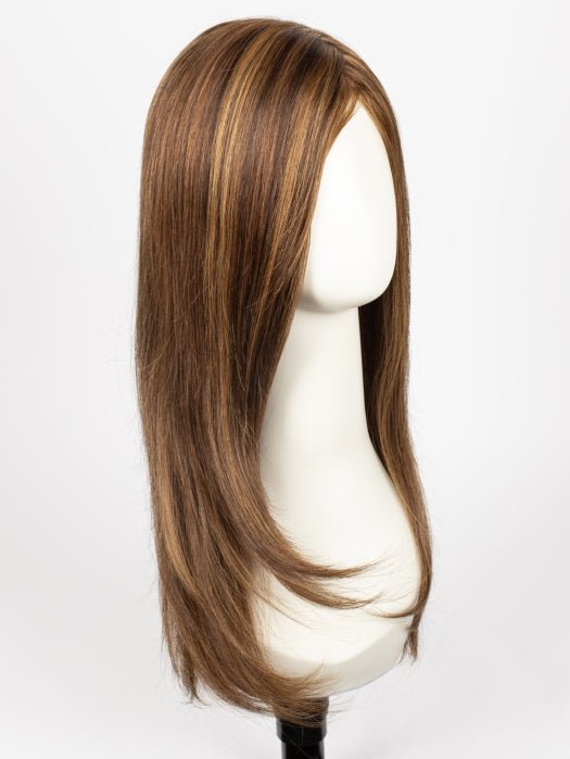FS6/30/27 TOFFEE TRUFFLE | Brown, Medium Red-Gold, Medium Red-Gold Blonde Blend with Medium Red Gold Blonde Bold Highlights