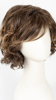 R829S+ GLAZED HAZELNUT | Medium Brown with Ginger Highlighting on Top