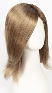 DESERT-SAND-R | Soft Sandy Blonde with Dark Brown Roots