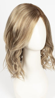12FS12 MALIBU BLONDE | LIght Gold Brown, Light Natural Gold Blonde, Pale Natural Gold-Blonde Blend, Shaded with Light Gold Brown