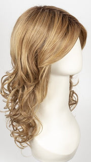 RL14/25SS SHADED HONEY GINGER | Dark Blonde Evenly Blended with Medium Golden Blonde With Dark Roots