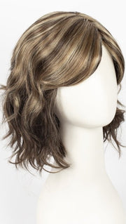 CHOCOLATE-FROST | Dark Brown Base with Honey Blonde and Platinum Highlights