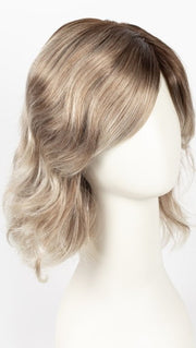 MELTED-MARSHMALLOW | Subtly Warm Dark Sandy Blonde Blend with Medium Brown Roots and Light Ash Blonde Tips and Highlights