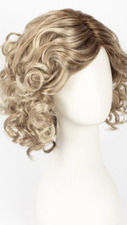 12FS12 MALIBU BLONDE | LIght Gold Brown, Light Natural Gold Blonde, Pale Natural Gold-Blonde Blend, Shaded with Light Gold Brown