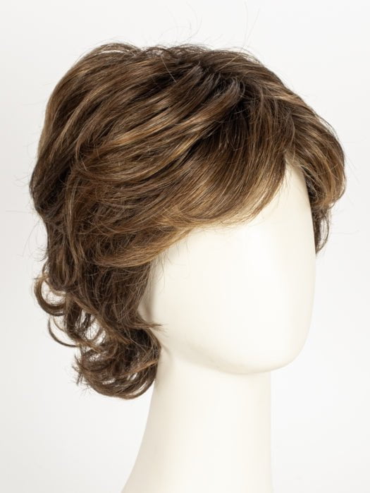 TOFFEE BROWN SHADED 830.12.27 | Medium/Lightest Brown blended with Light Auburn and Dark Strawberry Blonde Highlights