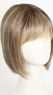 SAND MULTI ROOTED 14.22.12 | Medium Ash Blonde Blended with Light Neutral Blonde and Lightest Brown with Shaded Roots