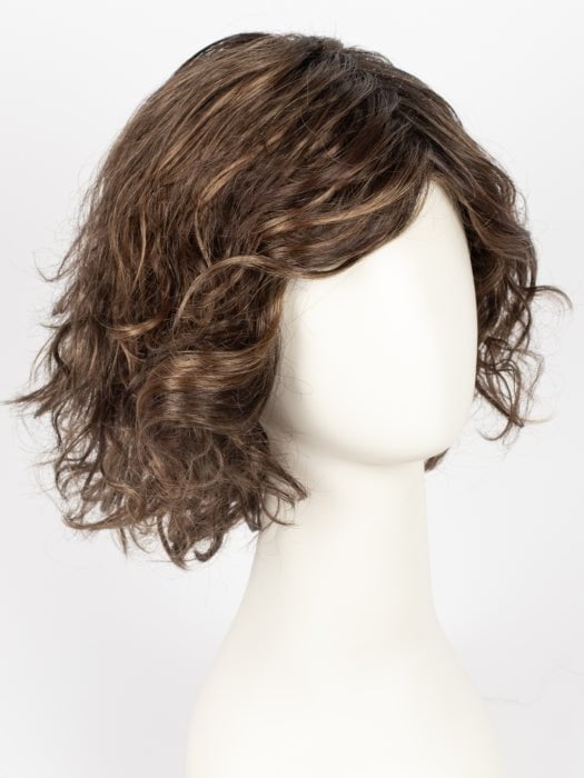 CHOCOLATE-ROOTED 4.33.2 | Medium Brown, Light Auburn, and Dark Brown blend with Dark Shaded Roots