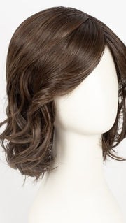 DARK CHOCOLATE ROOTED 6.30.4 | Darkest/Dark Brown blend with Light Auburn and Shaded Roots