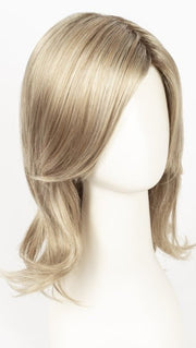 ROSE-GOLD-R | Blond Base with Reddish Highlights and Dark Roots