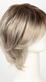 MELTED-MARSHMALLOW | Subtly Warm Dark Sandy Blonde Blend with Medium Brown Roots and Light Ash Blonde Tips and Highlights