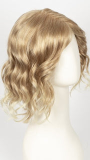 27T613S8 SHADED SUN | Medium Natural Red-Gold Blonde & Pale Natural Gold Blonde Blend and Tipped, Shaded with Medium Brown