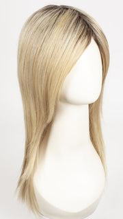 SANDY-BLONDE-ROOTED 16.22.20 | Medium Blonde, Light Neutral Blonde, and Light Strawberry Blonde Blend with Shaded Roots