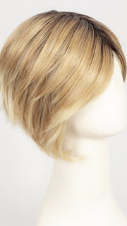 GF14-88SS GOLDEN WHEAT | Dark Blonde evenly Blended with Pale Blonde Highlights and Dark Roots