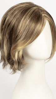 R11S+ GLAZED MOCHA | Warm Medium Brown with Golden Blonde Highlights on Top