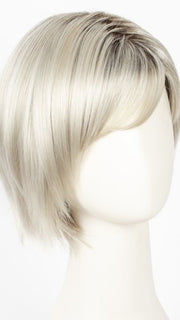 MILKY-OPAL | A Blend of Creamy Blonde and White Blonde Rooted with Warm Brown