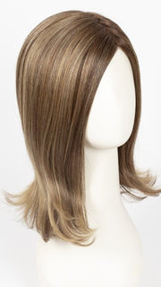BERNSTEIN ROOTED 12.26.27 | Lightest Brown, Light Golden Blonde, and Dark Strawberry Blonde Blend with Shaded Roots