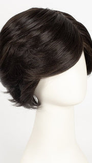 RL2/4 OFF BLACK | Black Evenly Blended with Dark Brown Highlights